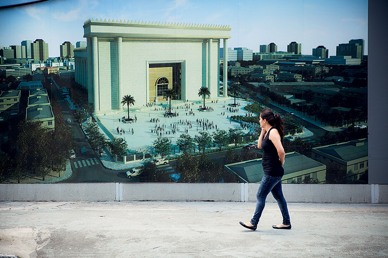 Templo de Salomão - perspectiva da obra pronta