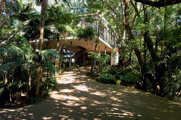 Casa de Vidro, que pertenceu à arquiteta Lina Bo Bardi: entrada franca Casa de Vidro, que pertenceu à arquiteta Lina Bo Bardi: entrada franca