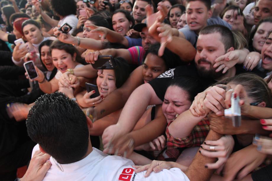 	As fãs vieram à loucura com Valastro