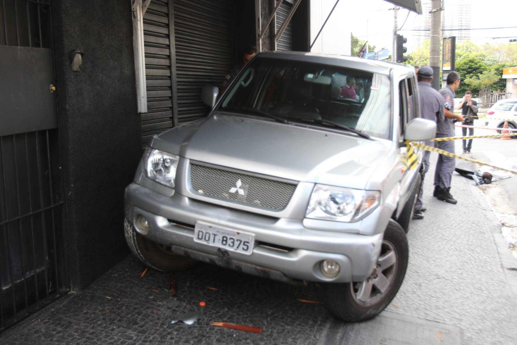 Atropelador de personal paga a fiança e é liberado