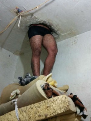 Preso entalado