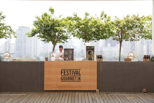 	O festival acontece no 3&deg; piso, em um espa&ccedil;o aberto