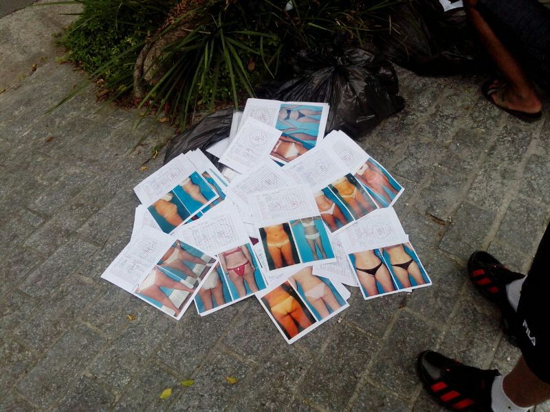 Ex-funcionários do Hara Spa mostram fotos do local depredado