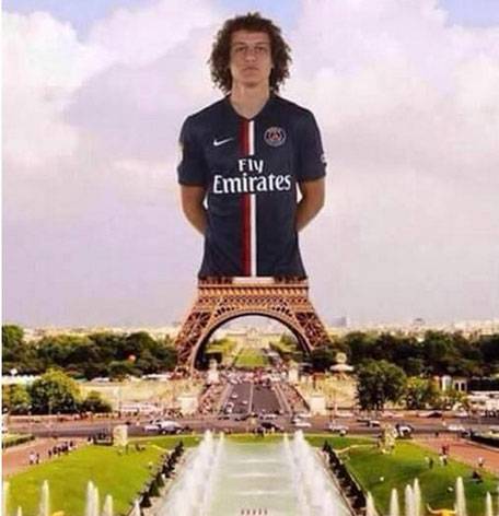 Internautas brincam com as &ldquo;canetas&rdquo; em David Luiz