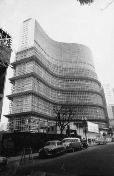 Copan: prédio na década de 1960 Copan: prédio na década de 1960