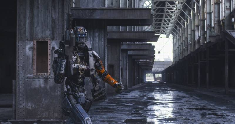 Chappie: robô com inteligência artificial Chappie: robô com inteligência artificial