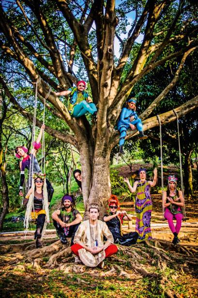 Os integrantes da Banda Mirim: o show fala da trajetória de Buda