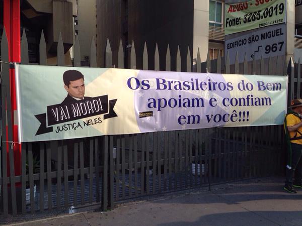 Juiz S&eacute;rgio Moro &eacute; her&oacute;i na Paulista