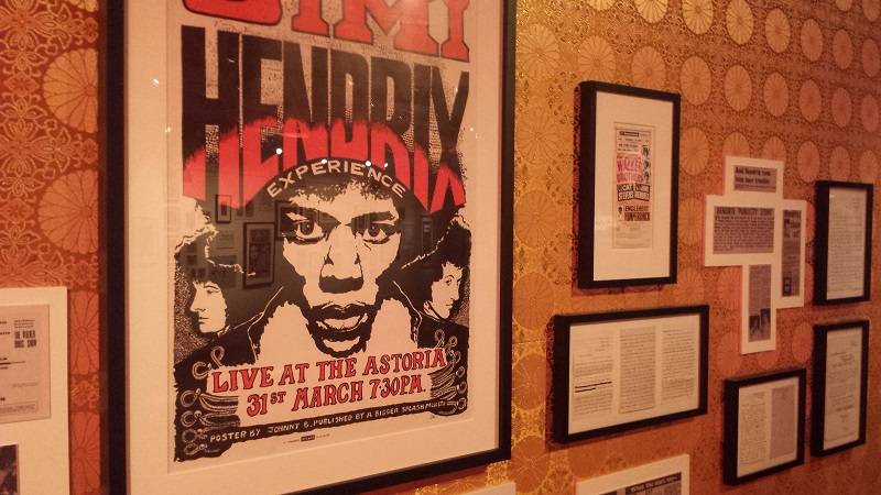 Pôster do evento do The Jimi Hendrix Experience no Astoria Pôster do evento do The Jimi Hendrix Experience no Astoria
