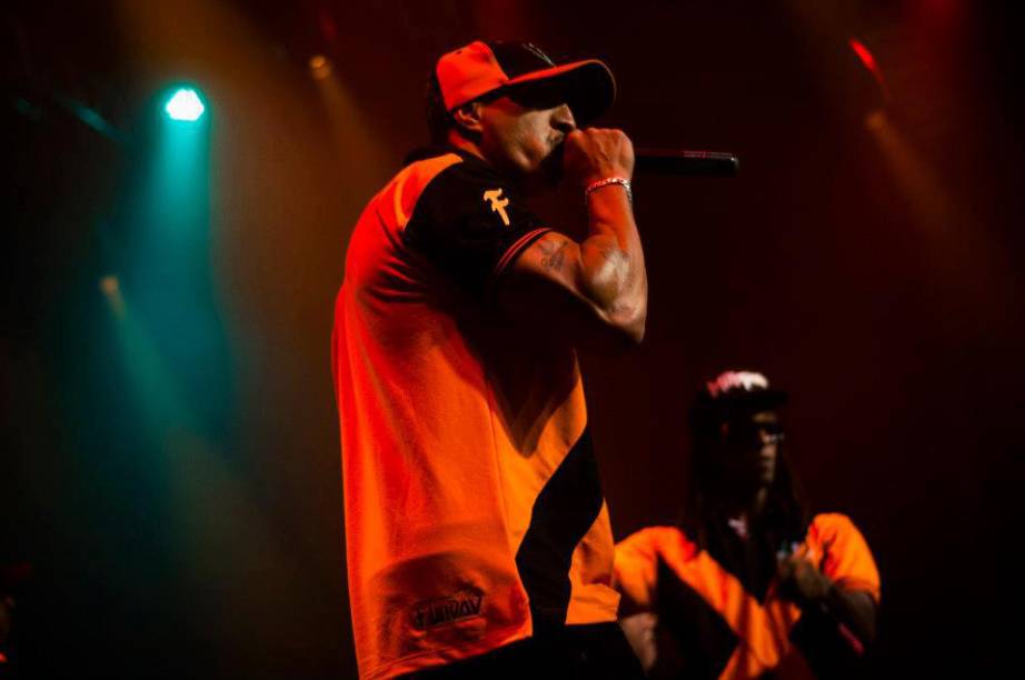 Mano Brown durante apresenta&ccedil;&atilde;o em S&atilde;o Paulo