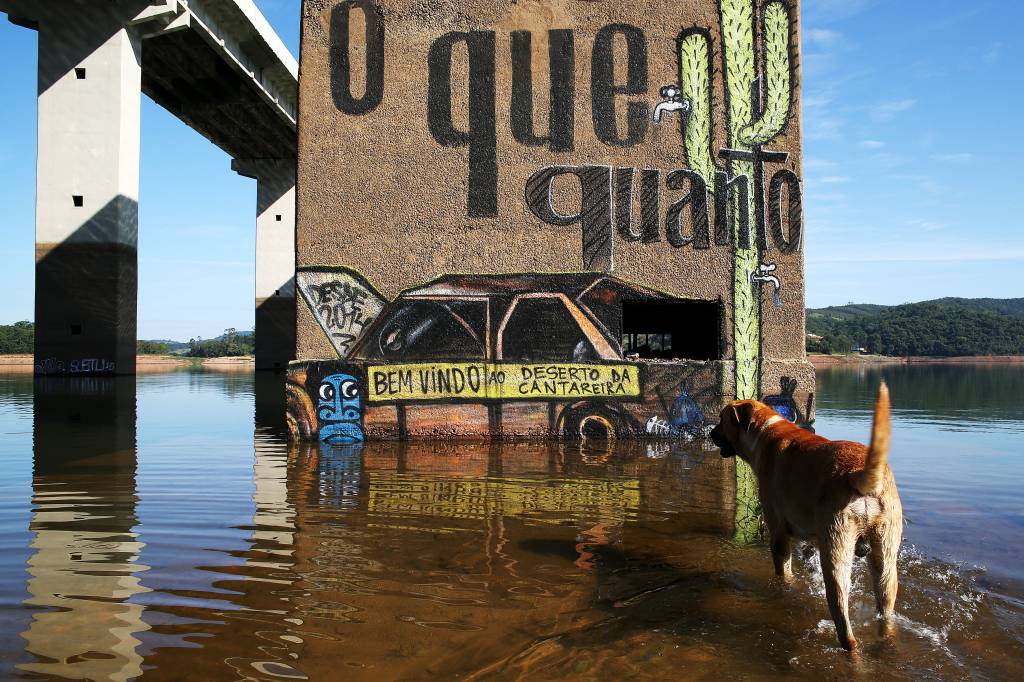 Mesmo sem chuva, volume do Cantareira sobe e chega a 69 dias sem queda