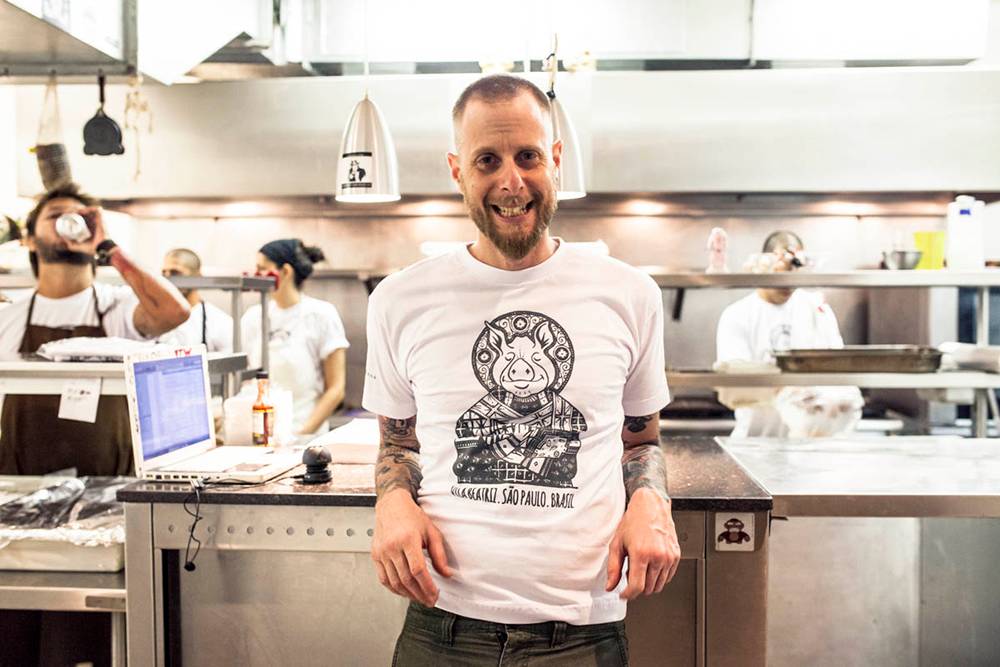 Andr&eacute; Mifano: chef do restaurante Vito aberto em 2009