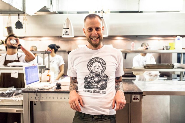 Andr&eacute; Mifano: chef do restaurante Vito aberto em 2009