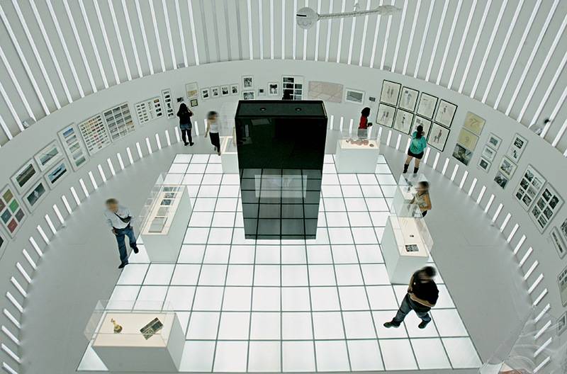 Sala do filme 2001: uma Odisseia no Espa&ccedil;o