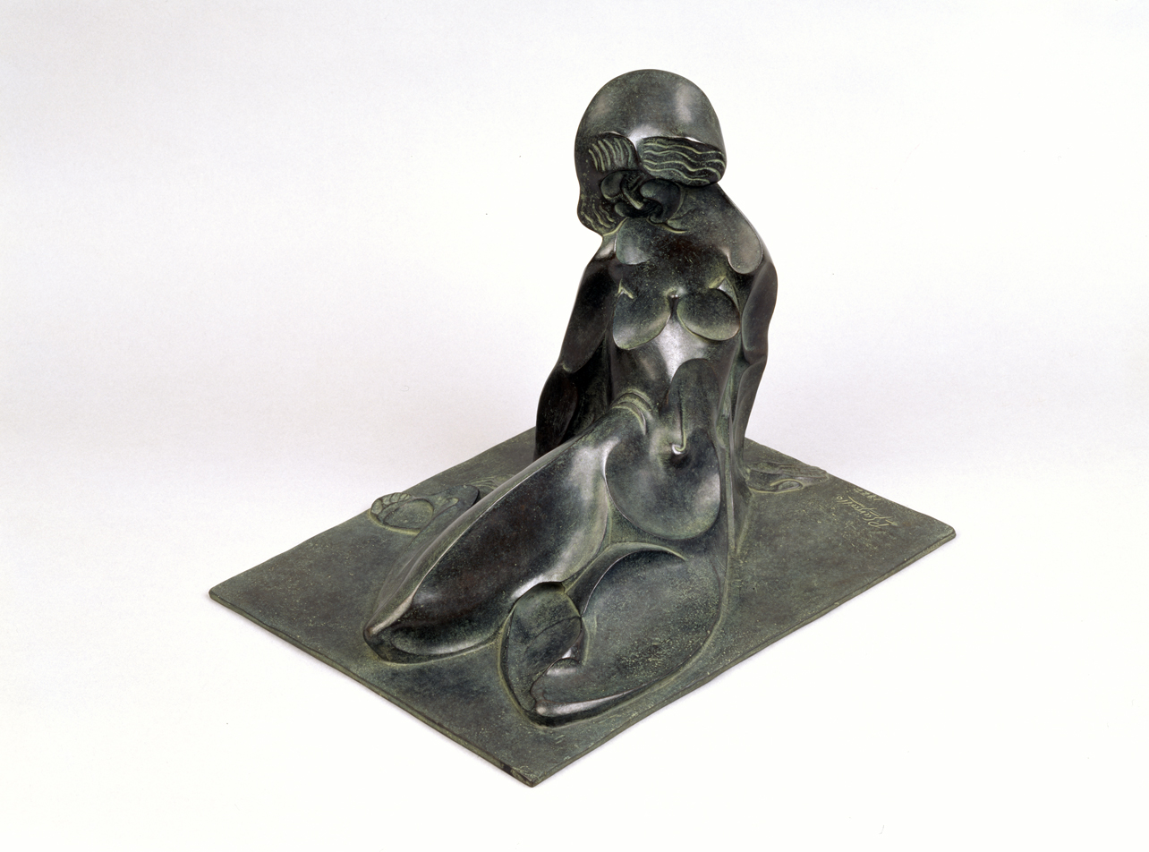 Mulher Oca em Repouso (1922), de Pablo Gargallo Catal&aacute;n