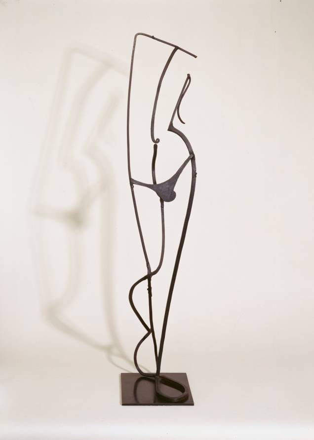 Silhueta de Jovem (Ca. 1933-1934), de Pablo Gargallo Catal&aacute;n