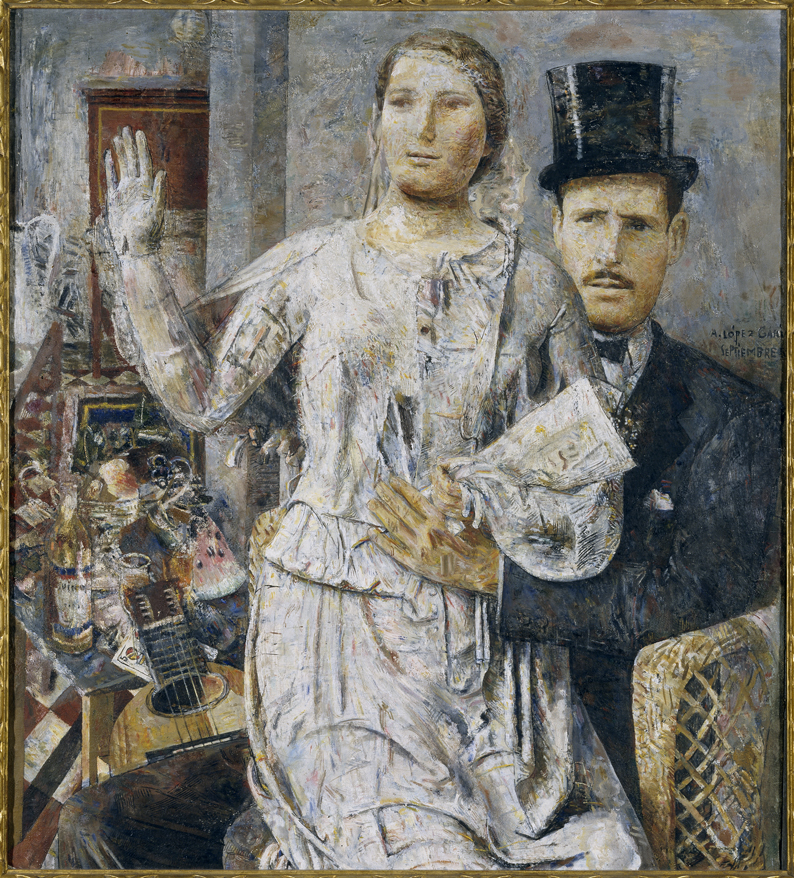 Os Noivos (1955), de Antonio L&oacute;pez Garc&iacute;a