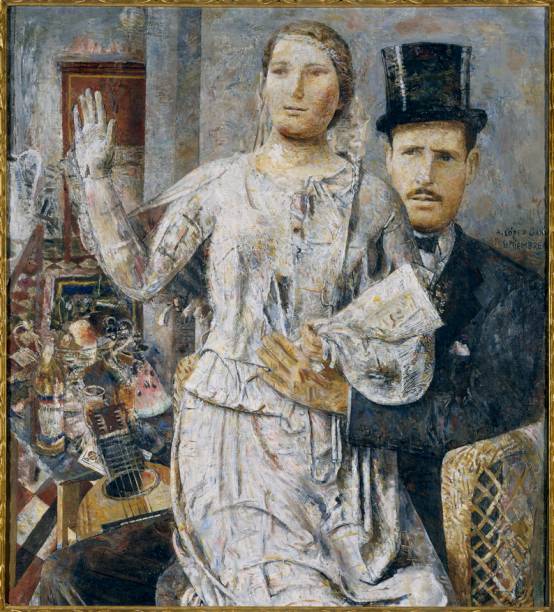 Os Noivos (1955), de Antonio L&oacute;pez Garc&iacute;a