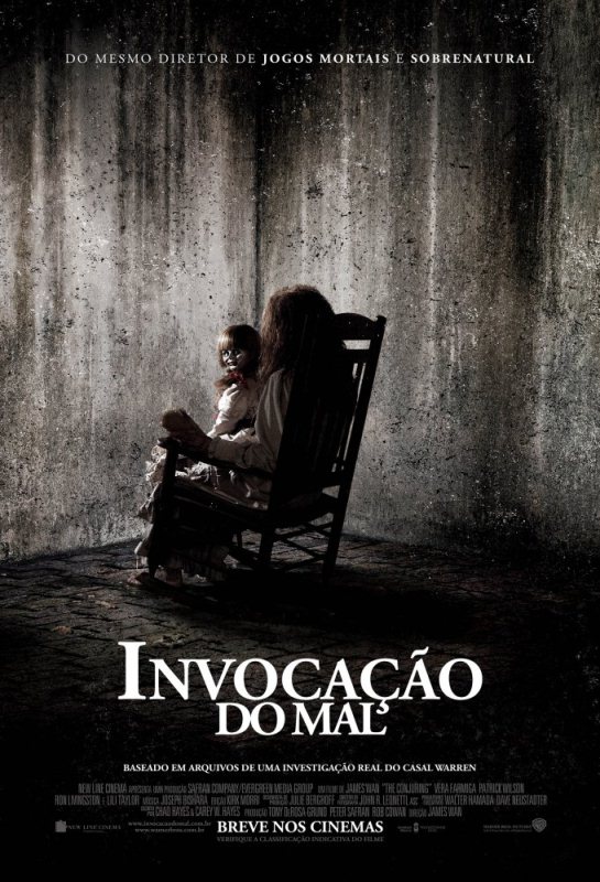 Invocação do Mal: pôster do filme Invocação do Mal: pôster do filme