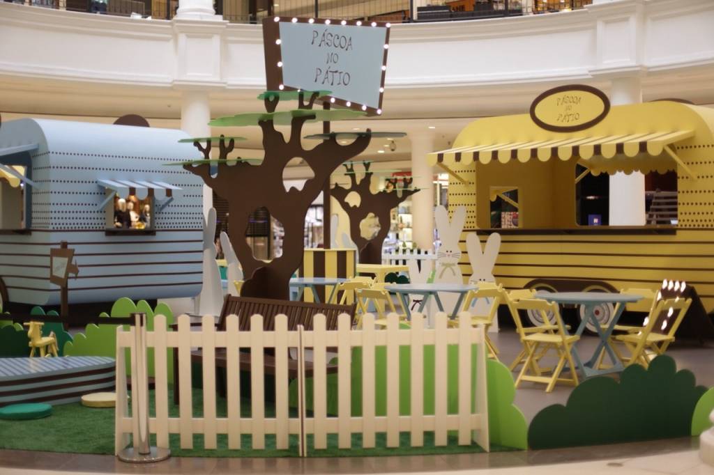 Shoppings oferecem atividades especiais de Páscoa para a garotada