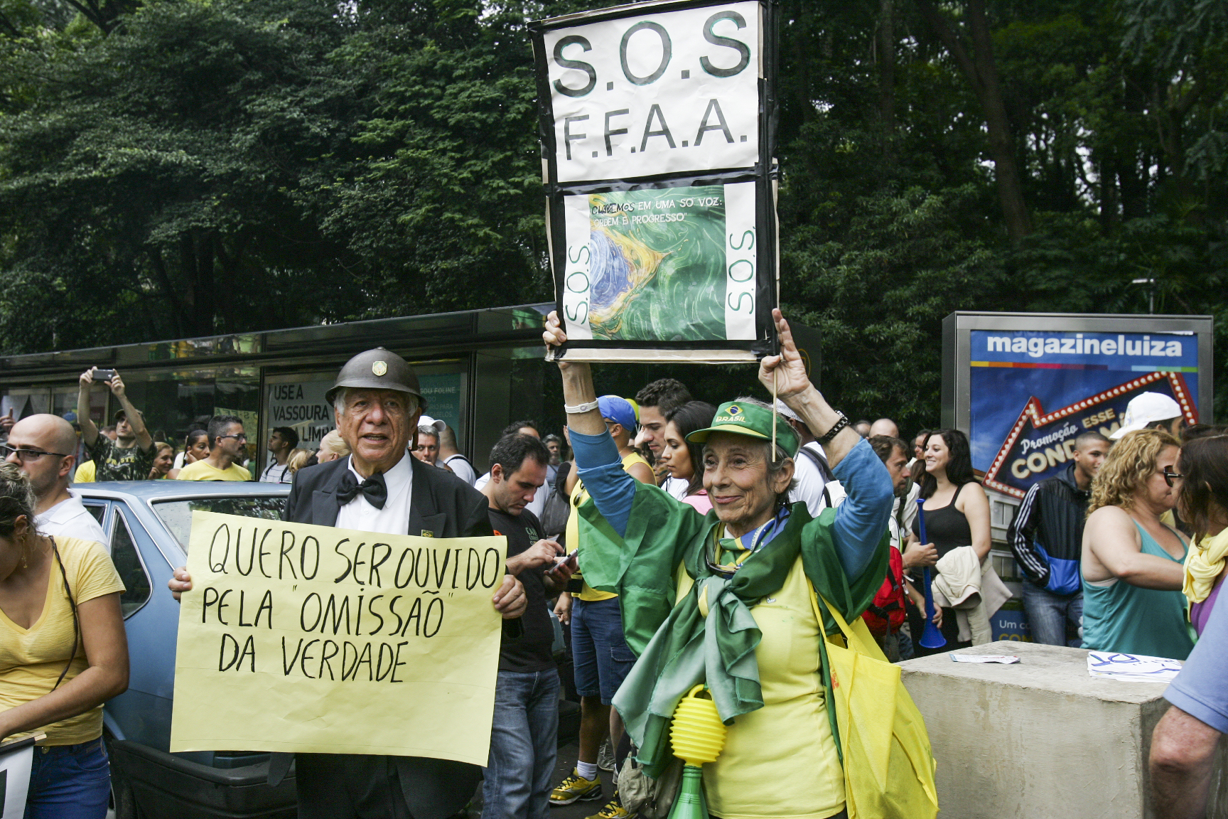 Quero ser ouvido pela omiss&atilde;o da verdade"