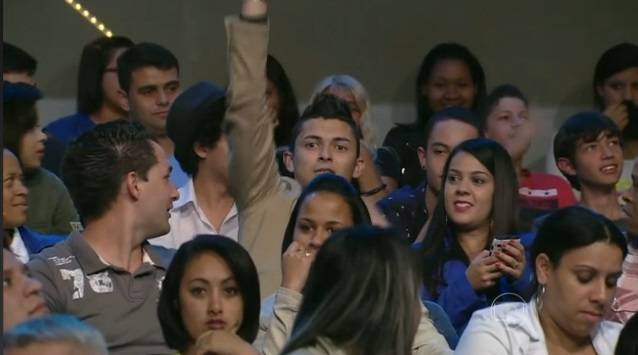 Renato Oliveira ficou famoso ap&oacute;s discutir com J&ocirc; Soares na plateia do programa