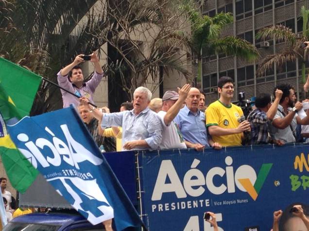 Chequer participa da campanha presidencial do ano passado Chequer participa da campanha presidencial do ano passado