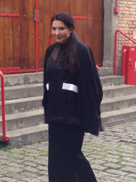 Marina Abramovic no Sesc Pompeia Marina Abramovic no Sesc Pompeia