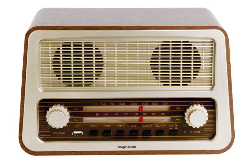 1. R&aacute;dio com amplificador, da Imaginarium: R$ 399,00