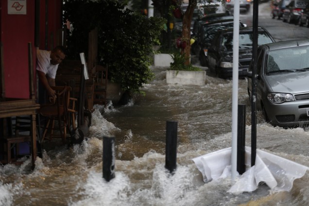 Rua Wisard, na Vila Madalena, na Zona Oeste de S&atilde;o Paulo, nesta quarta (25)
