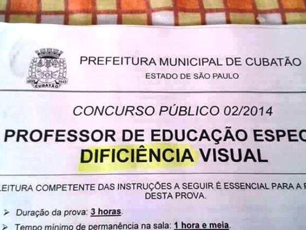 Deficiência Cubatão