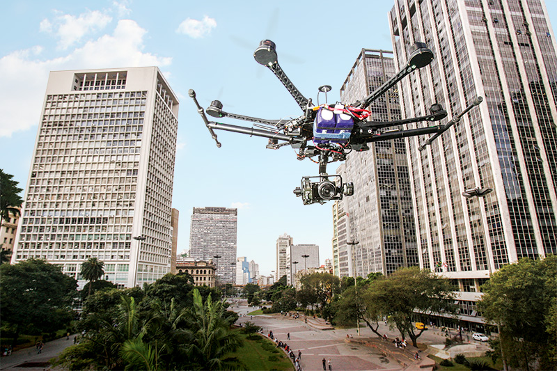 Drone no Viaduto do Chá - Capa 2337