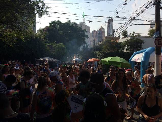 Público é reduzido comparado a outros finais de semana de folia Público é reduzido comparado a outros finais de semana de folia