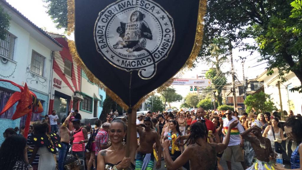 	Bandeira da&nbsp;Banda Carnavalesca Macaco Cansado