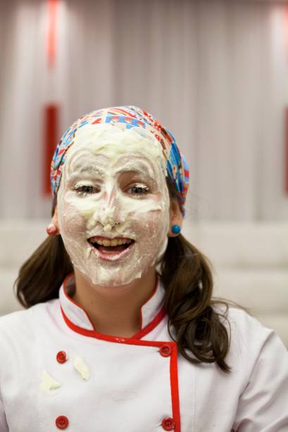 Ela aprendeu a arte da culin&aacute;ria com o pai