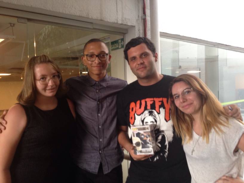 Natalia Molico, Paulo Nonato, Hermano Martins e Fernanda Albuquerque: turma reunida