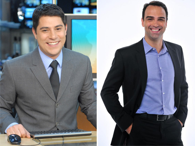 Evaristo Costa x Tadeu Schmidt: vote no melhor apresentador