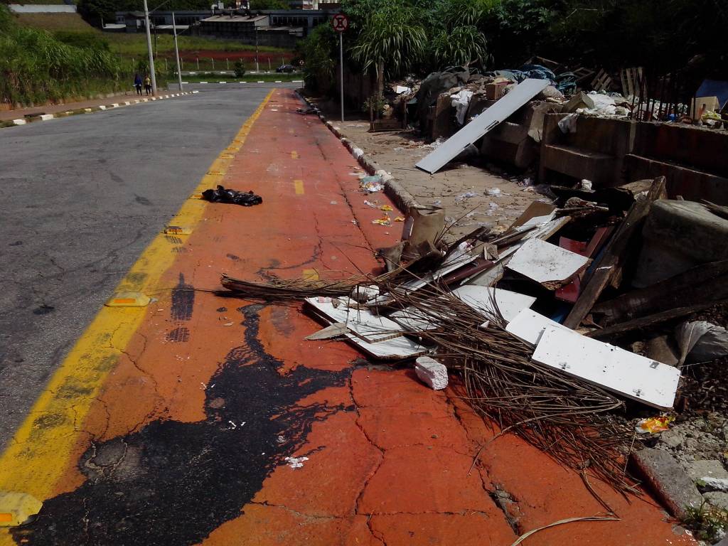 Teste das ciclovias Zona Leste