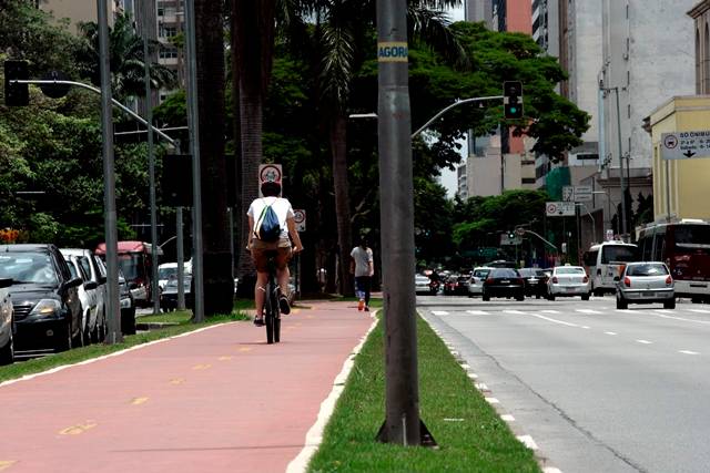O teste das ciclovias da cidade
