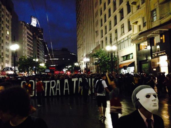 Protesto Movimento Passe Livre
