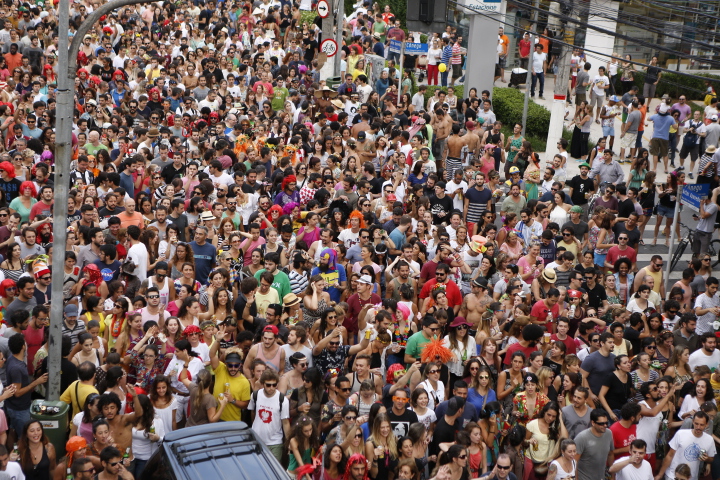 Foli&otilde;es no bloco Ritaleena, no s&aacute;bado (31)