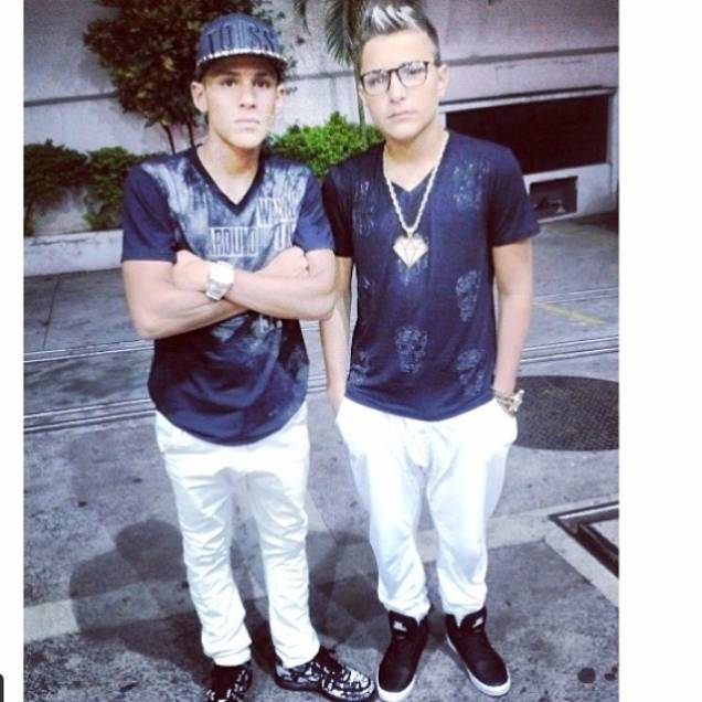MC Gui e o irm&atilde;o, Gustavo