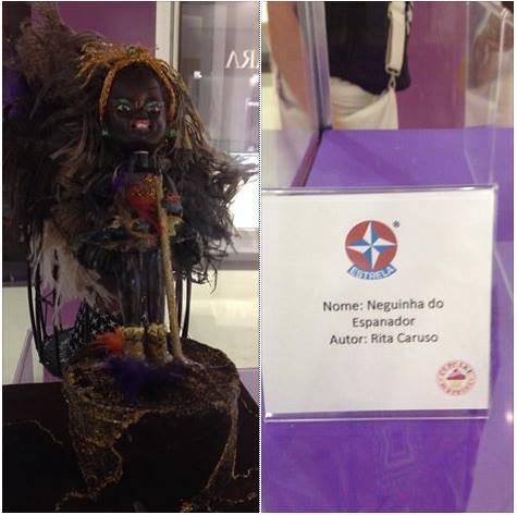 Boneca ‘Neguinha do Espanador’ gera polêmica em exposição