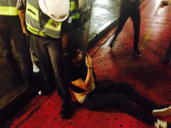 Ativista é detido: seis pessoas foram encaminhadas ao 2º DP Ativista é detido: seis pessoas foram encaminhadas ao 2º DP