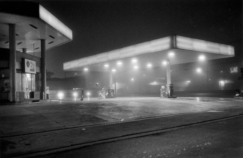 Posto de gasolina na Marginal Pinheiros