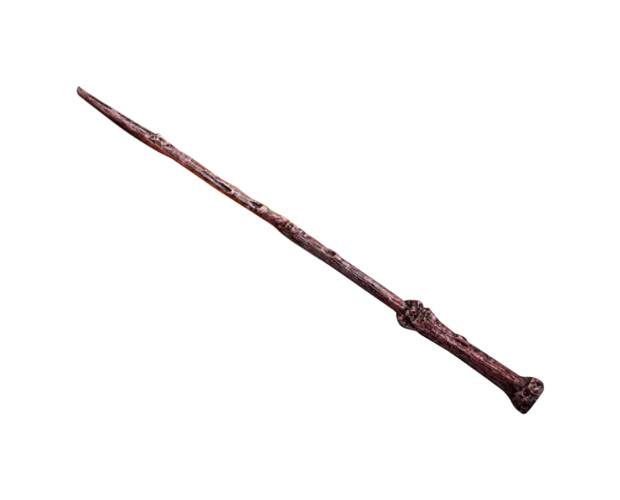 Varinha mágica: réplica das utilizadas nos filmes, é usada para encenar passagens do livro <em>Harry Potter e a Pedra Filosofal</em> Varinha mágica: réplica das utilizadas nos filmes, é usada para encenar passagens do livro <em>Harry Potter e a Pedra Filosofal</em>