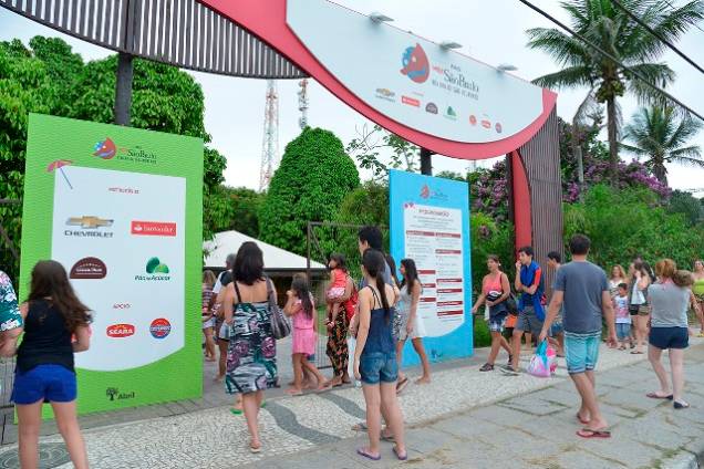O espaço temporário no litoral oferece diversão gratuita para toda a família O espaço temporário no litoral oferece diversão gratuita para toda a família