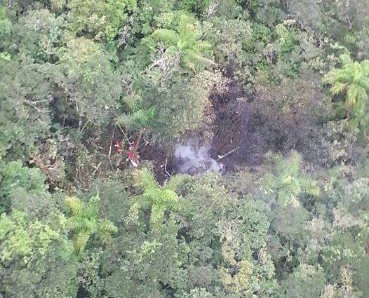 Helicóptero cai em Bertioga e faz ao menos cinco vítimas