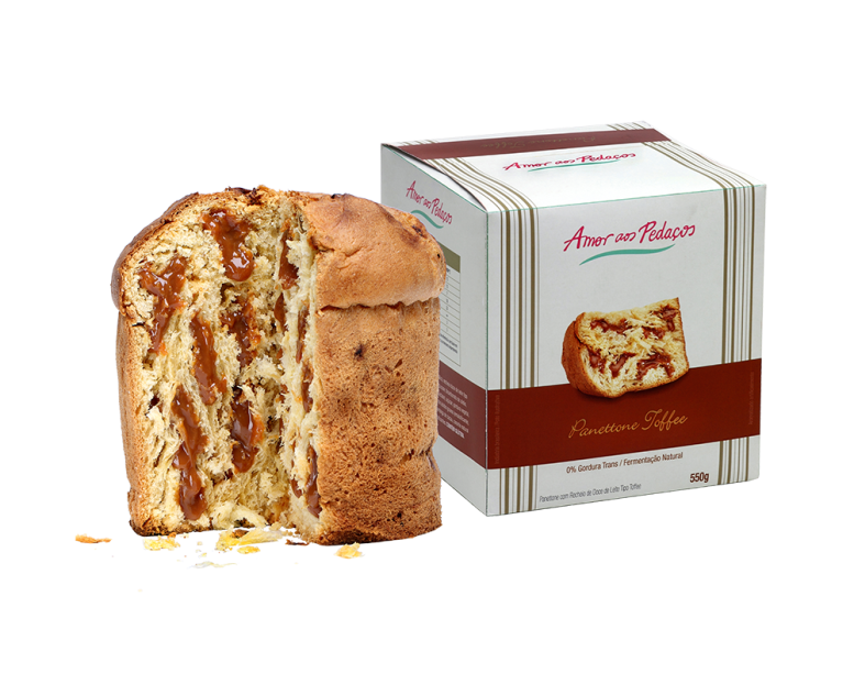 Panetone de toffe do Amor aos Peda&ccedil;os (R$ 69,00)