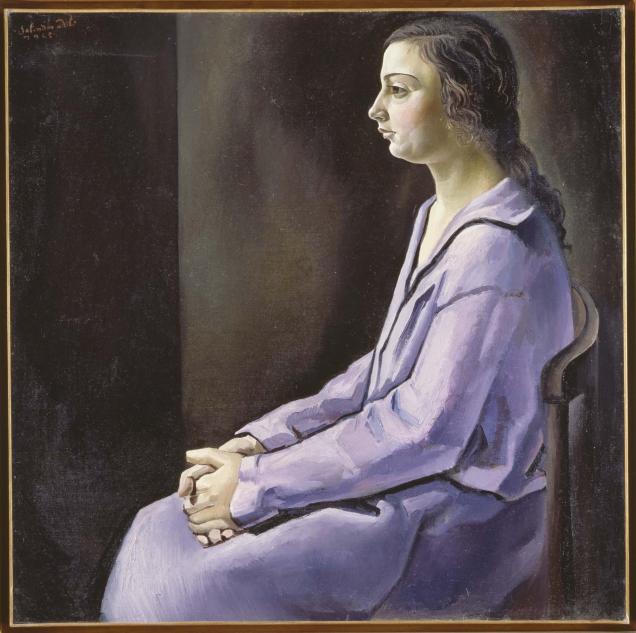 Retrato de mi Hermana (1925: tela de seu in&iacute;cio de carreira